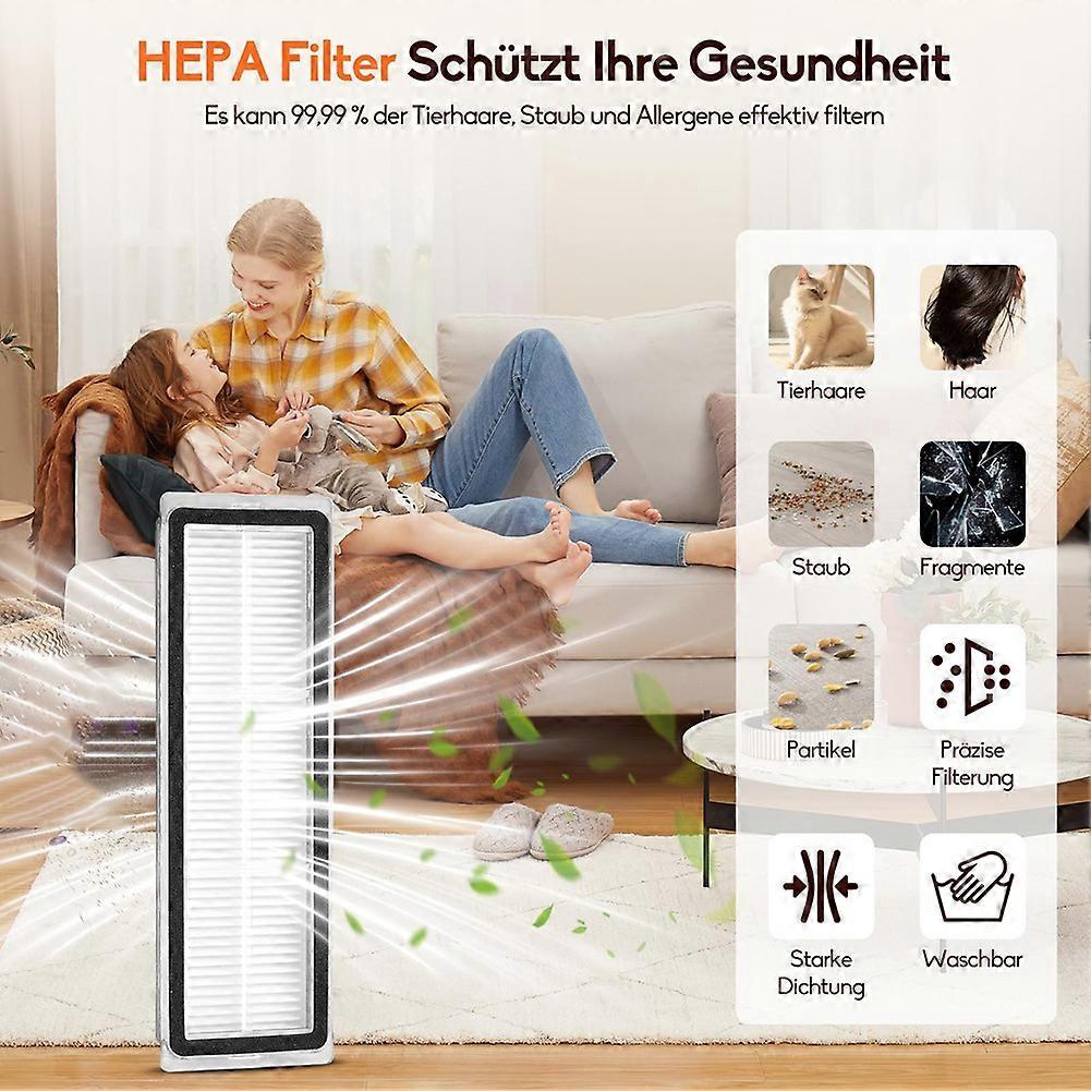 Zubehör Für Roborock Qrevo Curv Roboterstaubsauger: Ersatzteile (staubbeutel, Reinigungstücher, Hauptbürste, Seitenbürsten).
