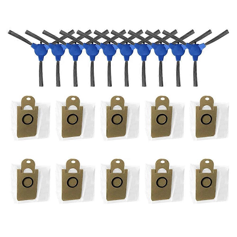 Ersatzzubehör Für Miwhole M9 Mini Roboterstaubsauger: Rotierende Seitenbürste Und Staubbeutel.