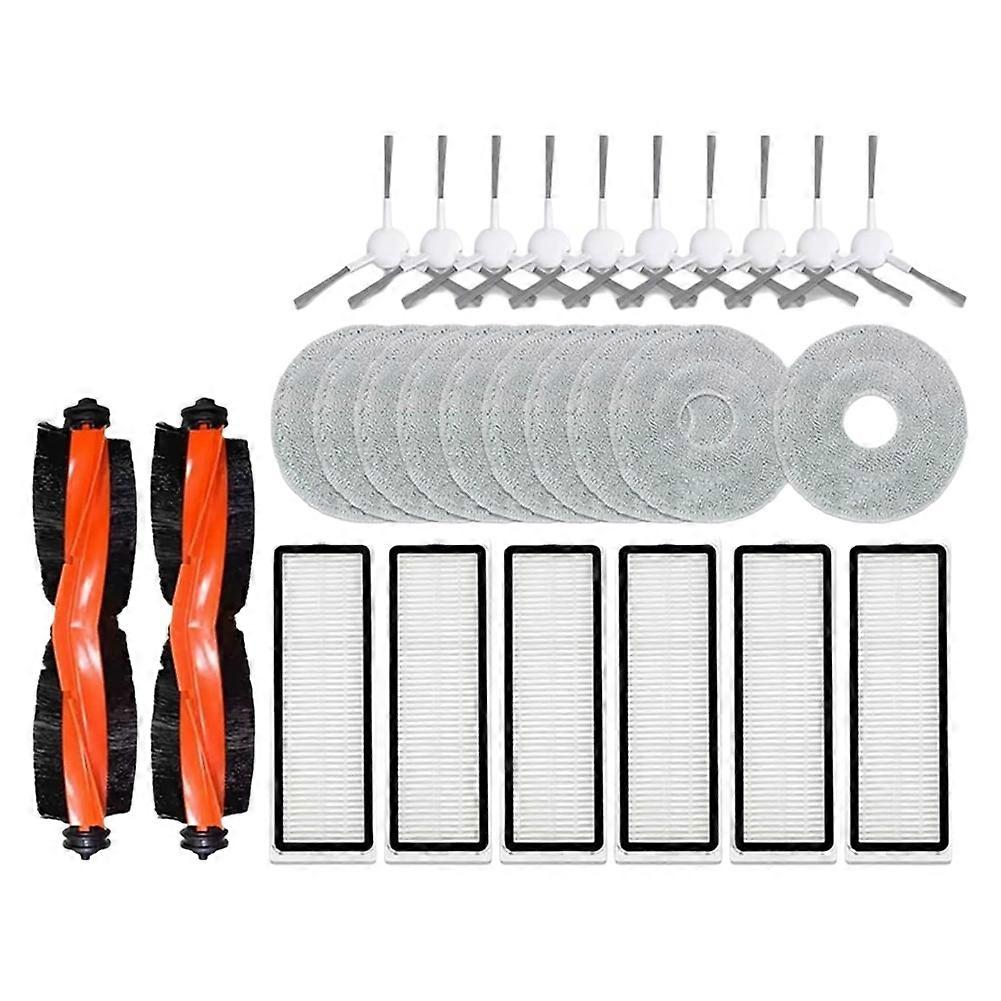 Mit Dem Roboterstaubsauger Xiaomi X20+ / X20 Plus Kompatibles Zubehör: Hauptbürste, Seitenbürste, Hepa-filter Und Reinigungstuch