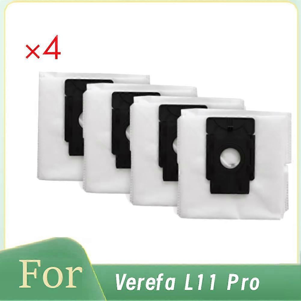4er-pack Staubbeutel Für Verefa L11 Pro Staubsauger: Verbesserte Reinigungseffizienz.unverzichtbares Zubehör Für Ihren Staubsauger.