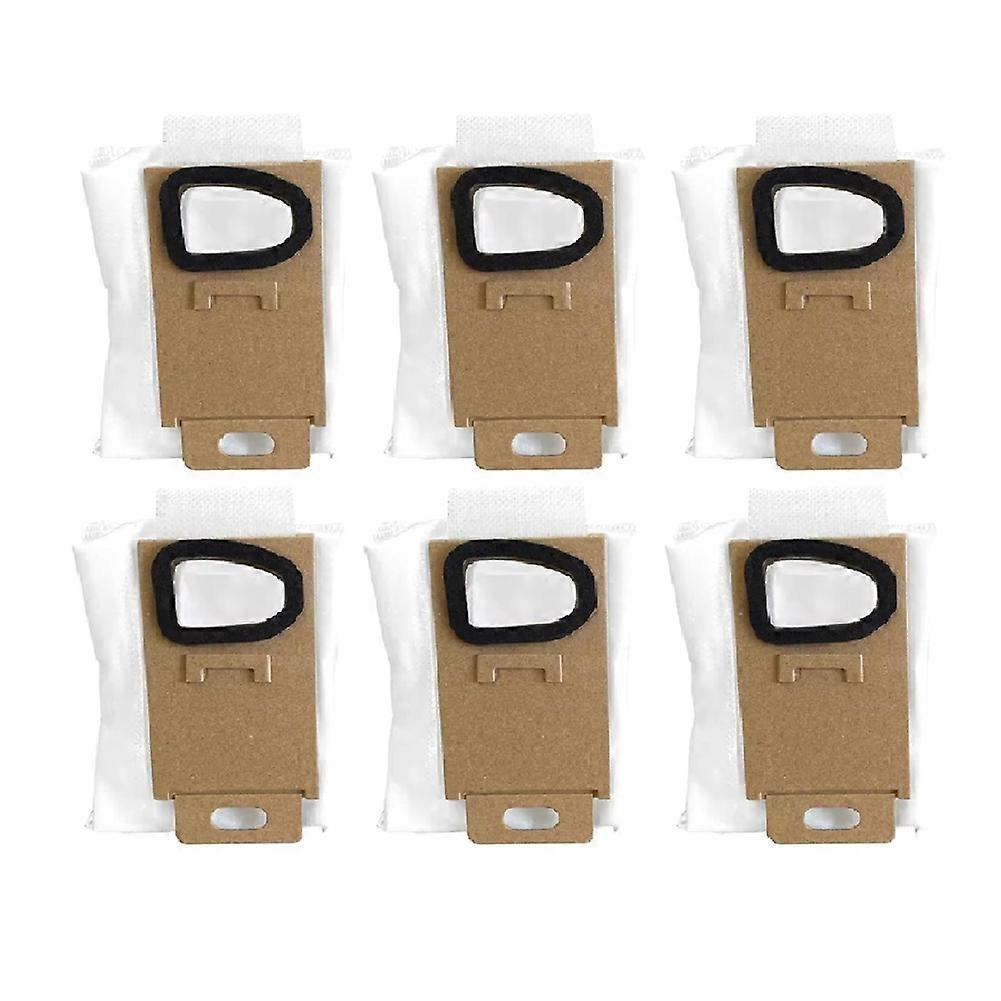 6er-pack Staubbeutel, Kompatibel Mit Xiaomi Roborock H7 H6 Staubsauger, Vliesstoff, Professionelle Ersatzteile