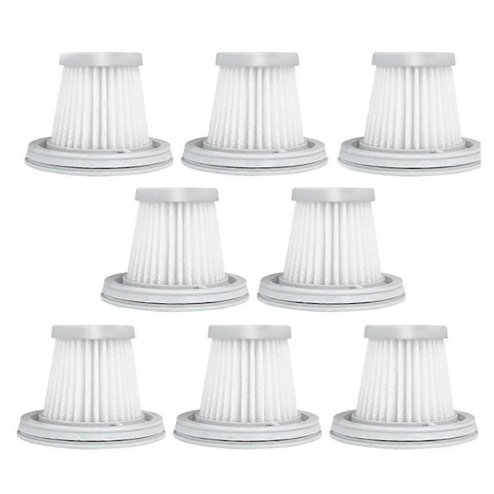 8er-pack Hepa-filter Für Mijia Handstaubsauger, Waschbarer Mini-akku-staubsauger, Ersatzteil Für Zuhause Und Auto