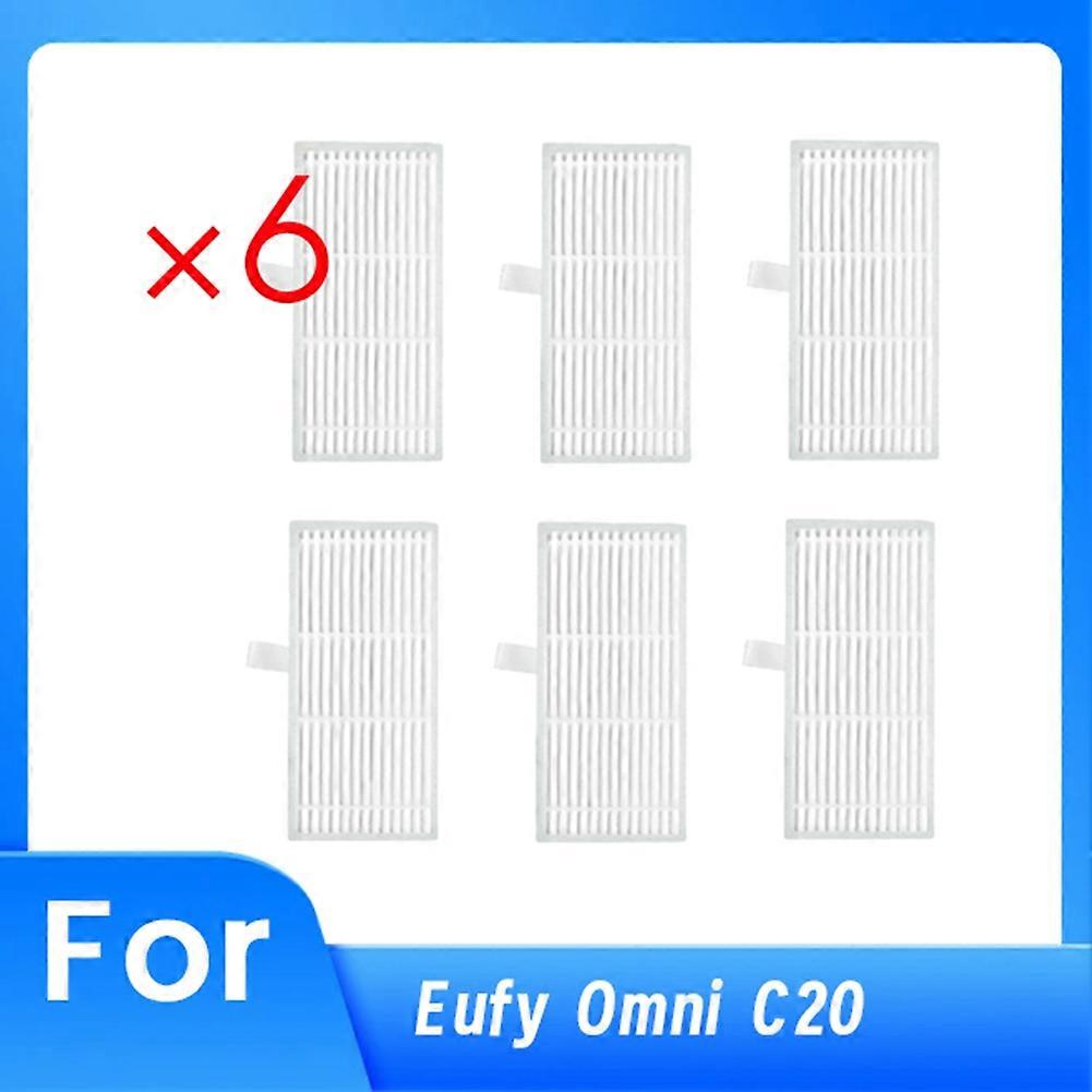 Packung Mit 6 Filtern Für Eufy Omni C20 Staubsauger – Robustes Zubehör Und Ersatzteile