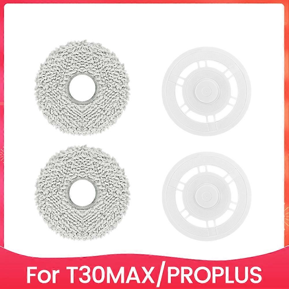 Reinigungstuchhalter Für Ecovacs Deebot T30max/t30pro Plus Roboterstaubsauger (ersatzteile, 4 Stück)