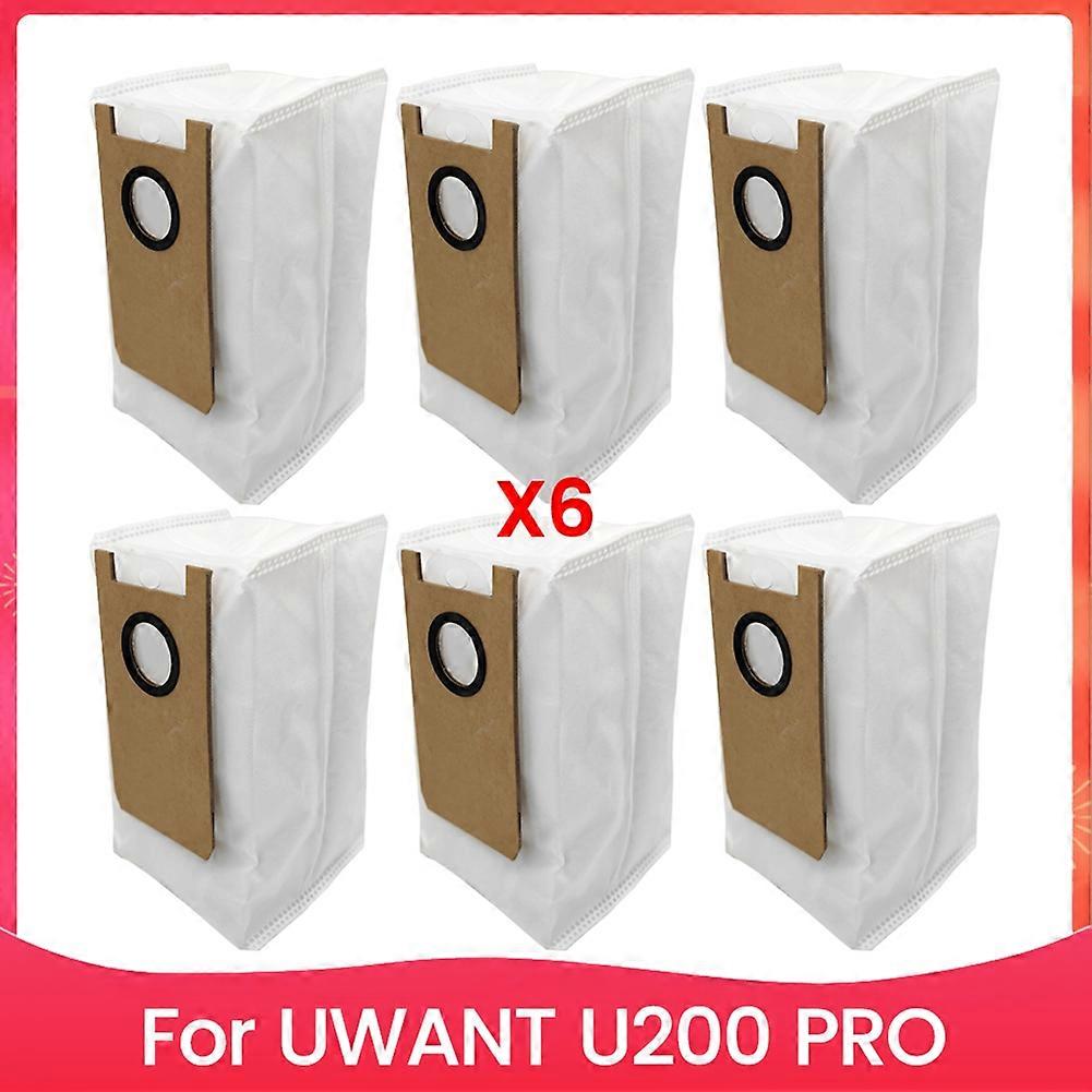Set Mit 6 Staubbeuteln Für Den Staubsauger- Und Wischroboter Uwant U200 Pro – Zubehör Und Ersatzteile