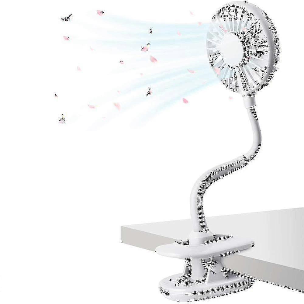 Clip-on-ventilator, Usb-ventilator, Flexibler Mini-ventilator, Persönlicher Schreibtisch, Elektrische Ventilatoren, Tw-yvan