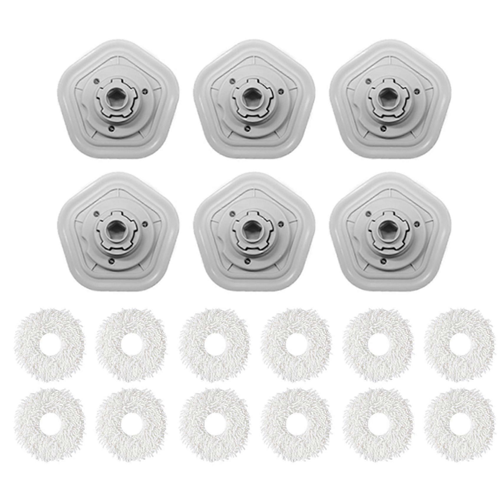 18-teilige Ersatz-sets Für Wischtücher Und Lappen-stents Für Den Roboter-staubsauger Bot W10 W10pro, Deta-upgrade