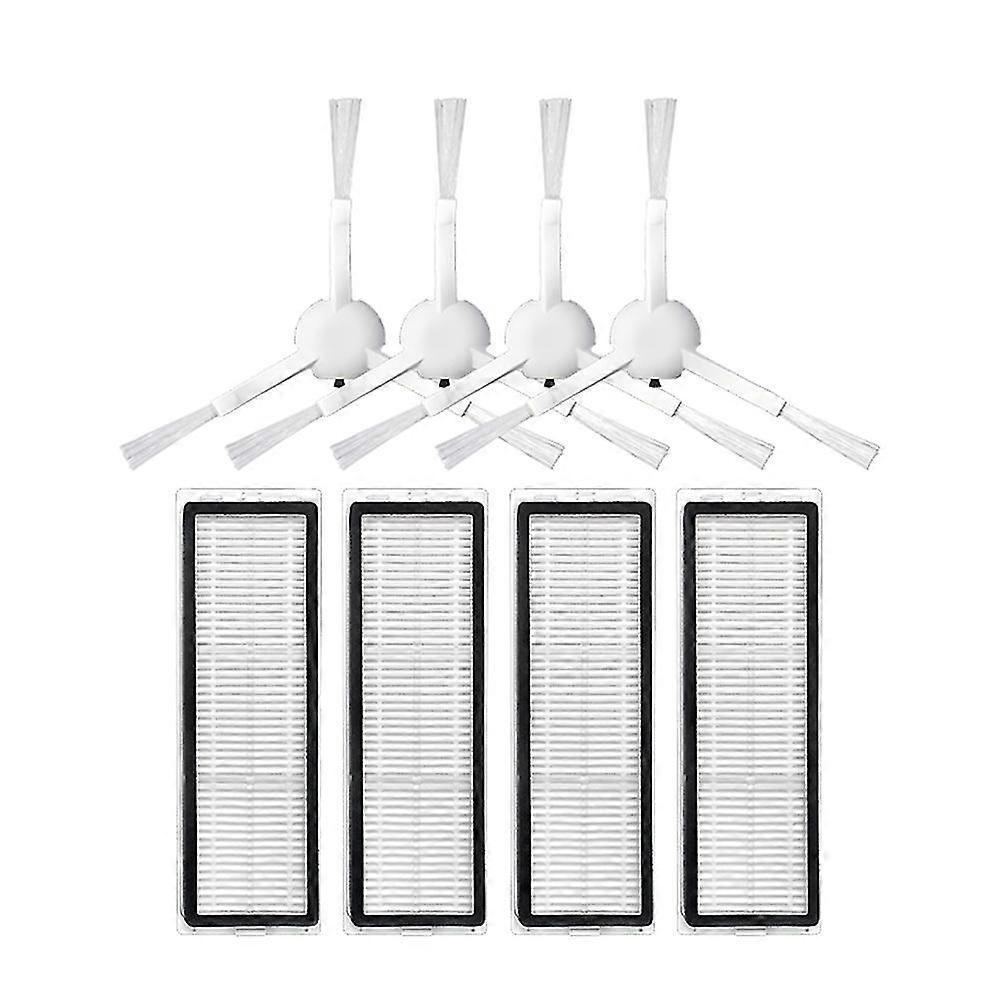 8 Stück Waschbare Hepa-filter-seitenbürste Für Staubsauger B101cn