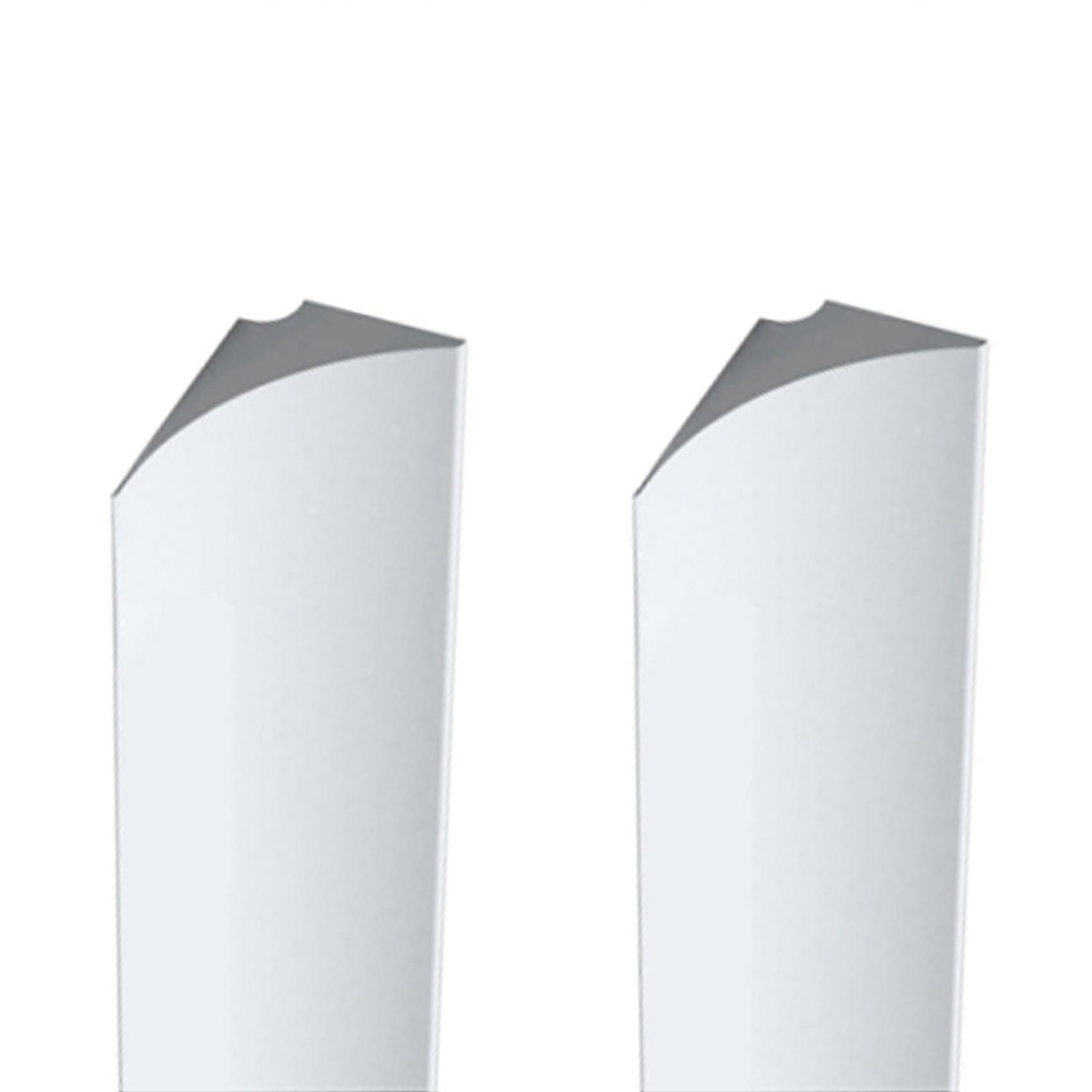 2x Wasserrückhaltestreifen, Silikon-wasserbarriere Für Waschbecken, Wasserbarriere Für Küchentheke, Weiß