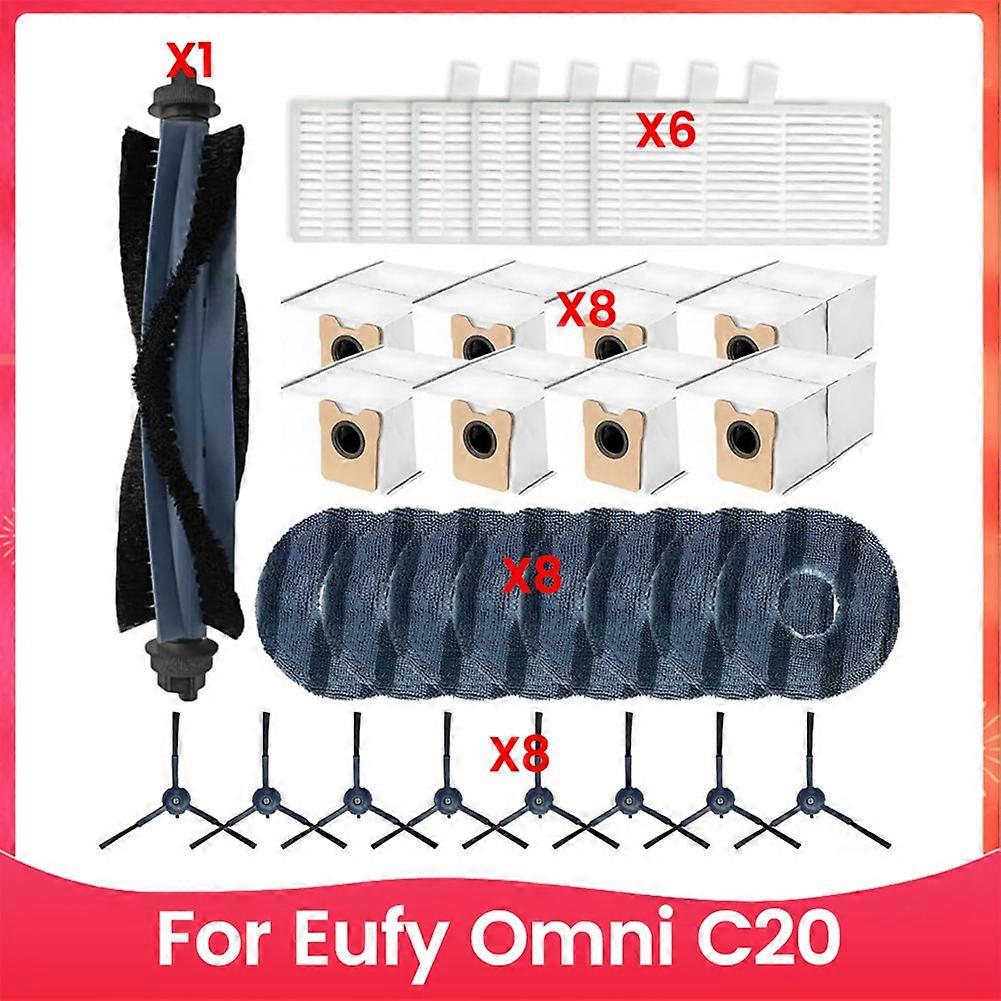 Ersatzteile Für Den Eufy Omni C20 Staubsauger: Hauptbürsten, Hepa-filter, Staubbeutel Und Reinigungstücher