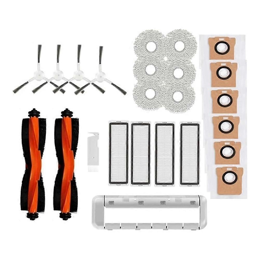 Kompatibel Mit Xiaomi Robot Vacuum X20+ / X20 Plus, Hauptseitenbürste, Hepa-filter, Mopptuch, Staubbeutel, Ersatzzubehör-set