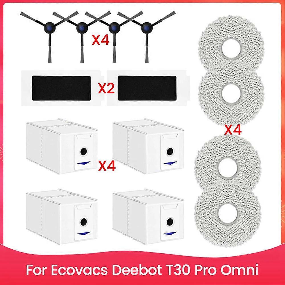 Ersatzteile Und Ersatzzubehör Für Ecovacs Deebot T30 Pro Omni Roboterstaubsauger: Seitenbürste, Hepa-filter