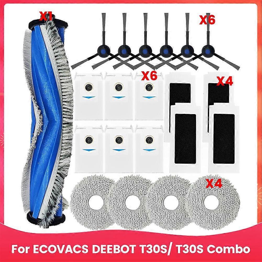 Ersatzteile Und Zubehör-set Für Ecovacs Deebot T30s/t30s Combo Roboter-staubsauger: Bürsten Und Filter