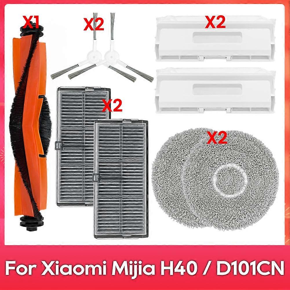 Mit Dem Roboterstaubsauger Xiaomi Mijia H40 / D101cn Kompatibles Zubehör: Hauptseitenbürste, Hepa-filter, Reinigungstücher, Staubbeutel