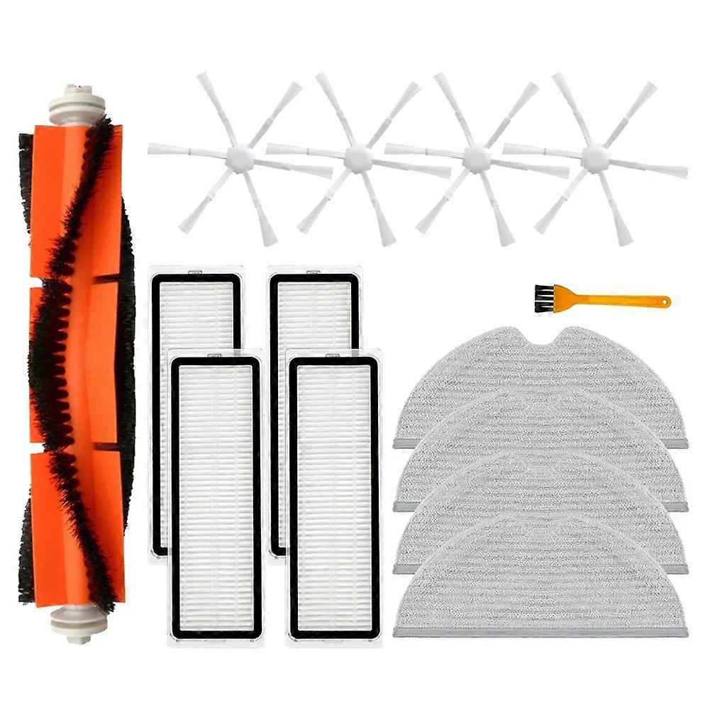 Kompatibel Mit Xiaomi Mi Robot Vacuum Mop 2, 1c, Stytj03zhm: Ersatzteil, Hauptseitenbürste, Hepa-filter Und Reinigungszubehör.