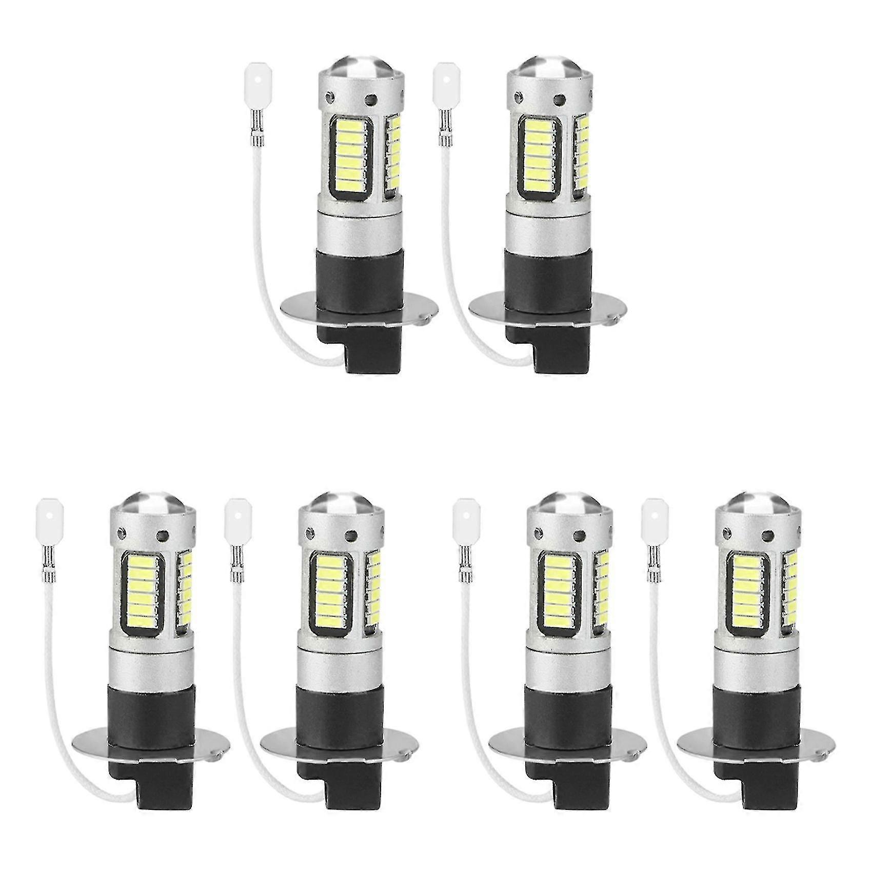 6pcs H3 Super Bright Led Fog Driving Drl Light Bulbs Kit 6000k Whiteauto & Motorrad: Teile, Auto-ersatz- & -reparaturteile, Lichter & Leuchten