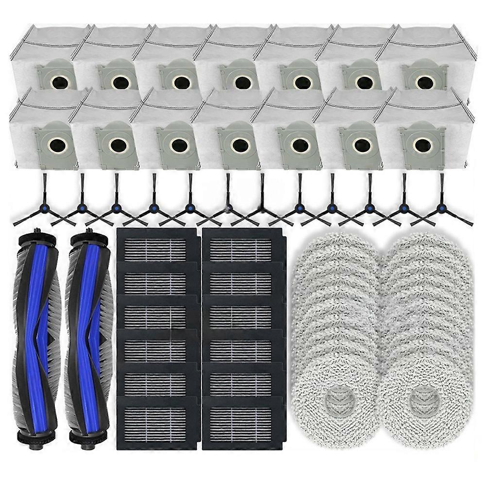 1 X Ecovacs Deebot T50 Max/t50 Omni/t50 Pro Omni/t50 Max Pro Omni Staubsauger-set: Hauptersatzteil, Seitenbürste, Filter, Mopp Und Staubbeutel.