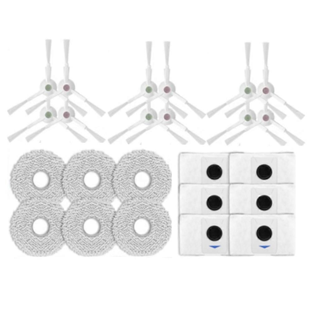Packung Mit 24 Teilen Für Deebot T20/t20max/t20pro/x1 Omni/t10 Omni/turbo Staubsauger: Seitenbürste Und Staubbeutel.