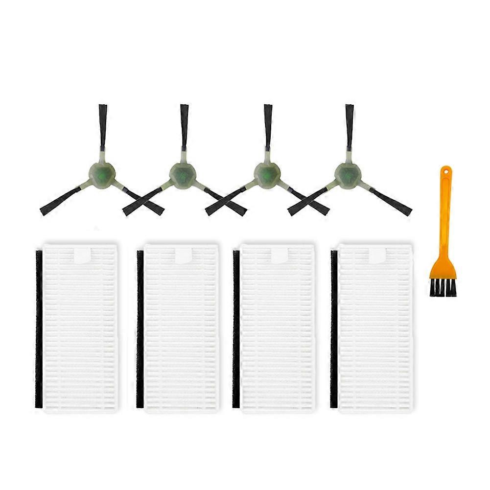 Für Lefant M201, U180 / Okp Life K8 / Mygenie H20 Wifi Roboter Vakuum Teile Zubehör Seite Pinsel Hepa-filter