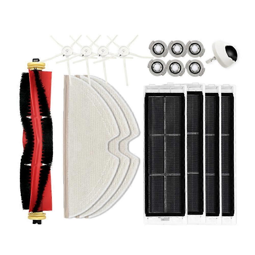 Hauptbürste, Seitenbürste, Hepa-filter, Wischtuch Für Staubsauger S51 E25 E35, Hauptbürste Für E35