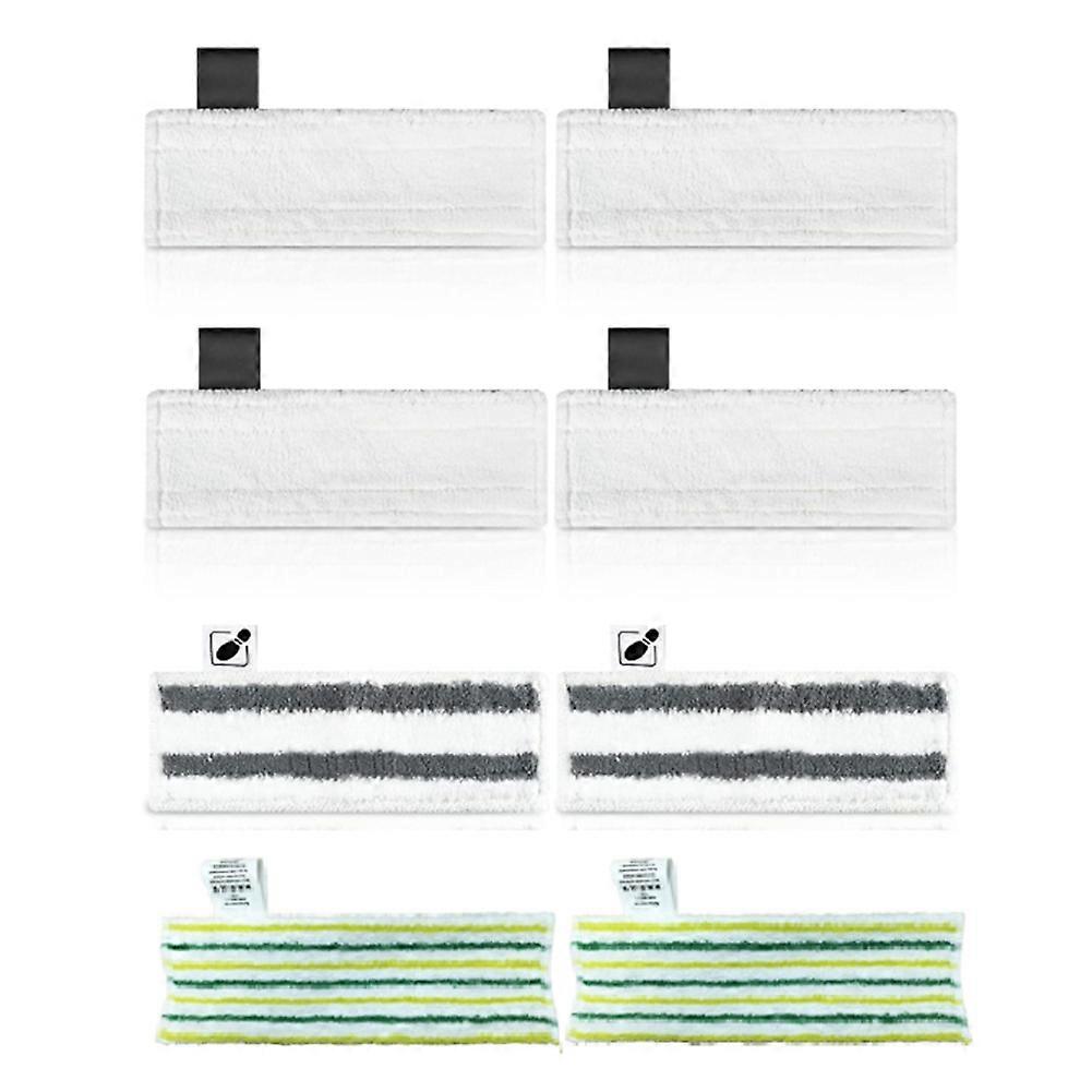 8er-pack Ersatztücher Für Karcher Sc1 Sc2 Sc3 Sc4 Sc5 Dampfreiniger: Mikrofaserbezüge.