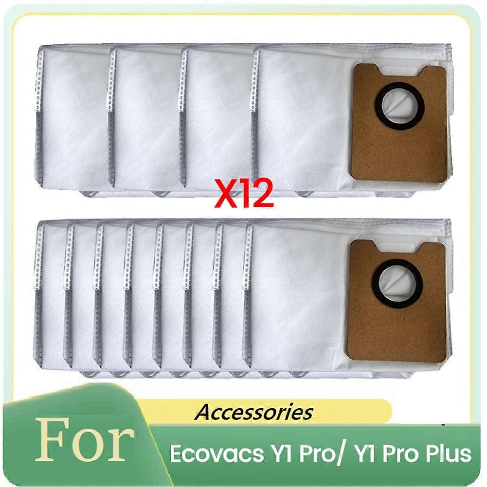 Ersatz-staubbeutel Für Ecovacs Y1 Pro/y1 Pro Plus Staubsauger: Vlies-staubbeutel (12 Stück).