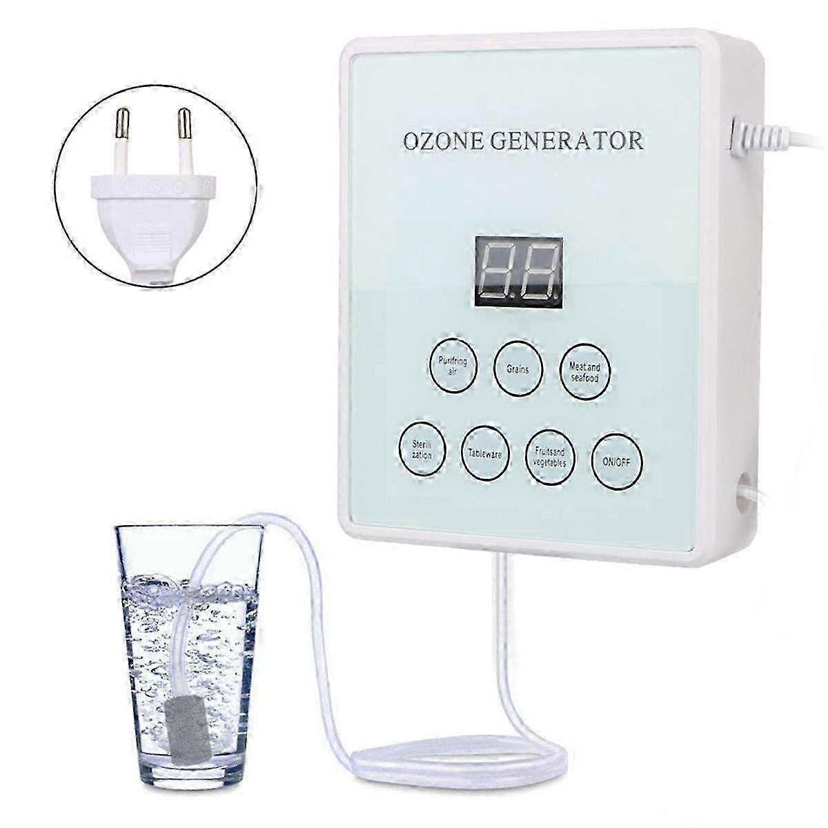 Aktiver Ozongenerator, Intelligente Desinfektionsmaschine Für Obst Und Gemüse, Desinfektionsgerät, Multifunktionaler Luftreiniger, Eu-stecker