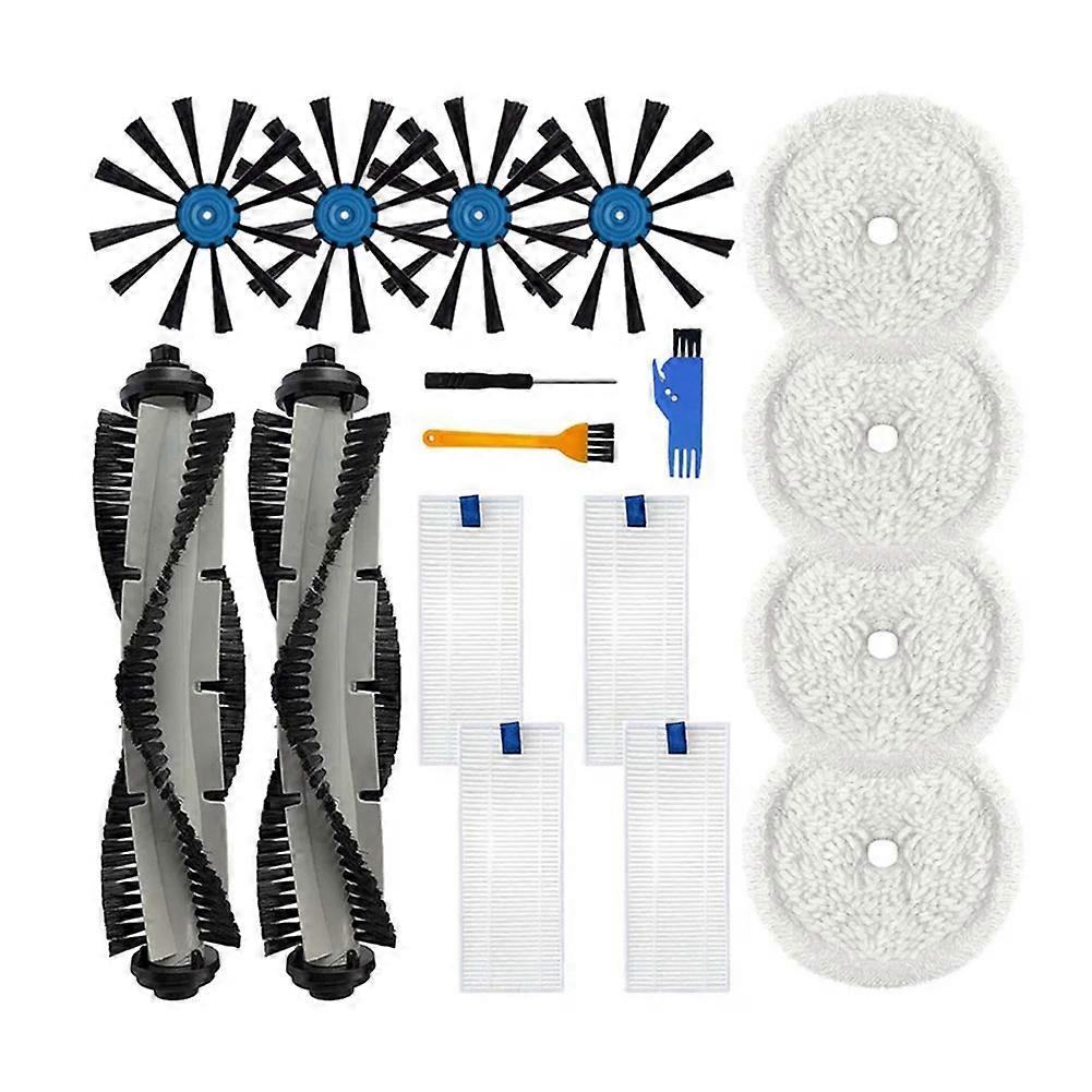 Ersatz-hauptseitenbürste, Hepa-filter Und Reinigungstuch Für Bissell 3115 / Ev675 Roboterstaubsauger
