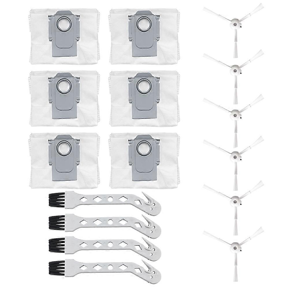 Ersatzzubehör Für Roborock S7maxv Ultrag10s Pro Roboterstaubsauger: Staubbeutel Und Seitenbürste.