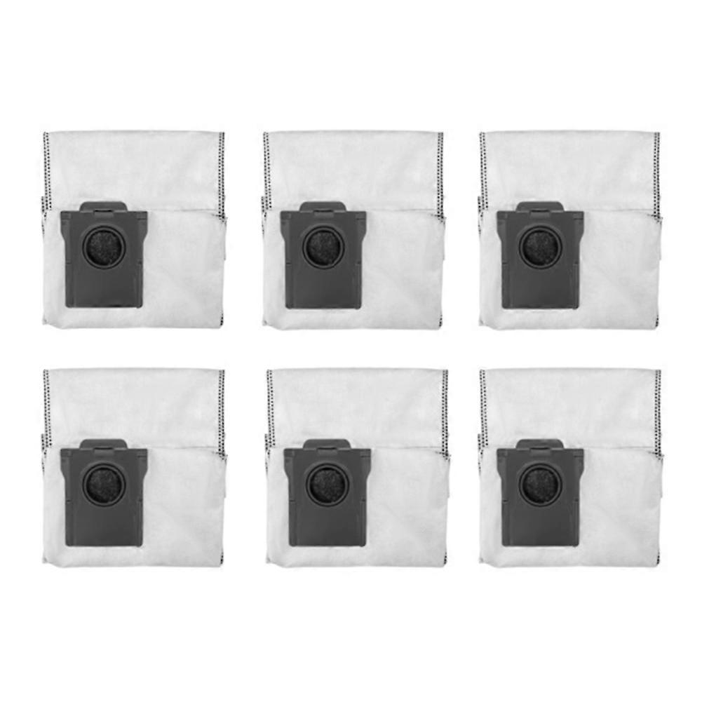 Packung Mit 6 Ersatzstaubbeuteln, Kompatibel Mit Den Roboterstaubsaugern Dreame X40 Pro Ultra, Dreame X40 Ultrathin Und Dreame X40 Master.