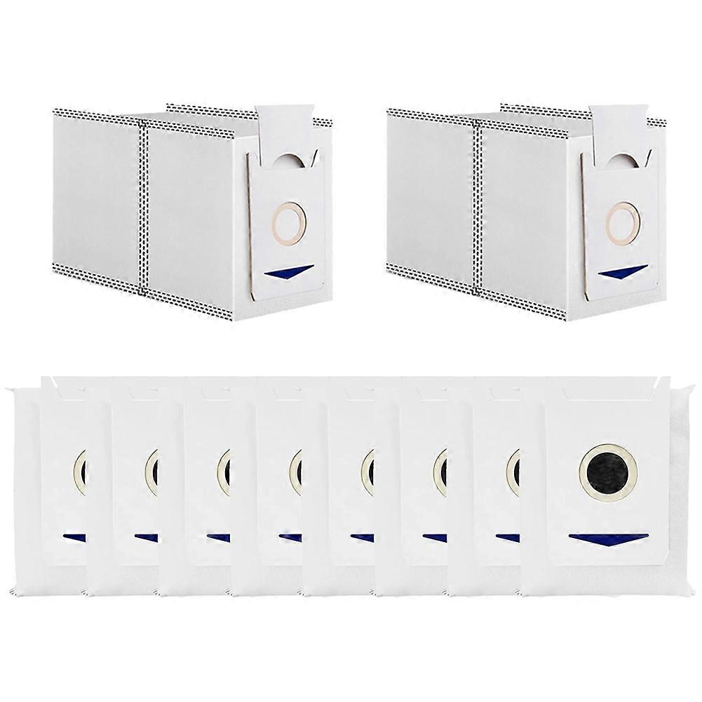 Packung Mit 10 Ersatzstaubbeuteln Für Die Staubsauger Yeedi M12 Pro+, Ecovacs Deebot T30 Omni Und T30 Pro Max.