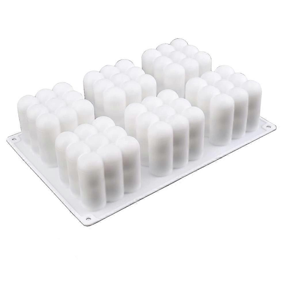 3d-blasenkerzenform – 6-fach-blasenwürfel-silikonform Für Die Kerzenseifenherstellung, Blasenkuchenform