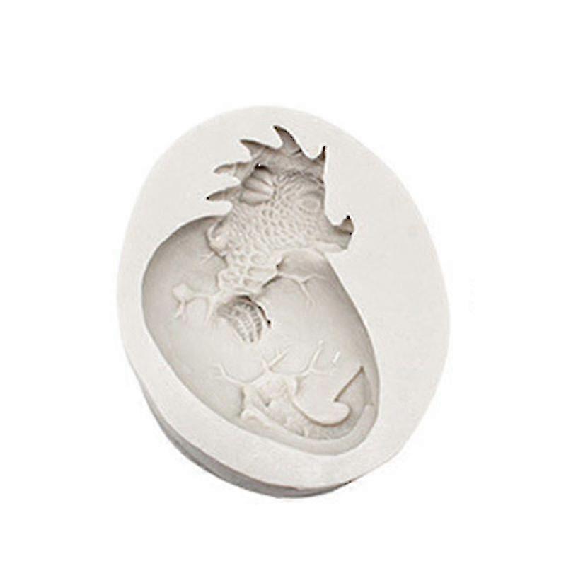 Ostern Dinosaurier Ei Fondant Silikon Form Diy Backen Schokolade Harz Schmuck Form