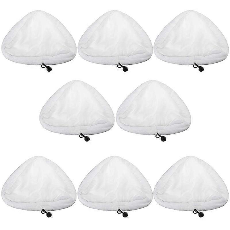 Packung Mit 8 Mikrofaser-dampfmopp-reinigungstüchern, Dreifache Ersatzspitzen