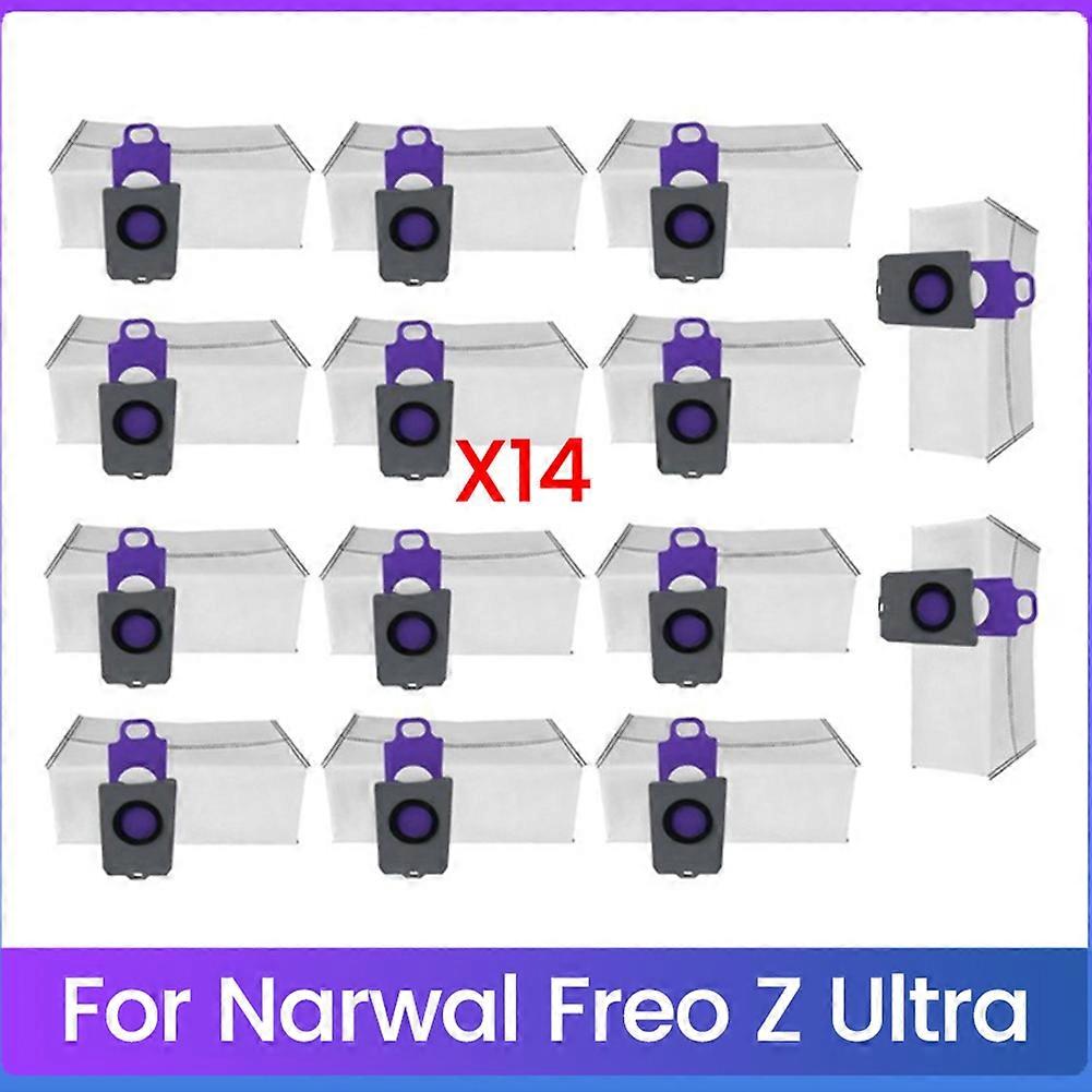 14er-pack Ersatzstaubbeutel Für Narwal Freo Z Ultra Staubsauger [yjcc017] – Staubsaugerzubehör