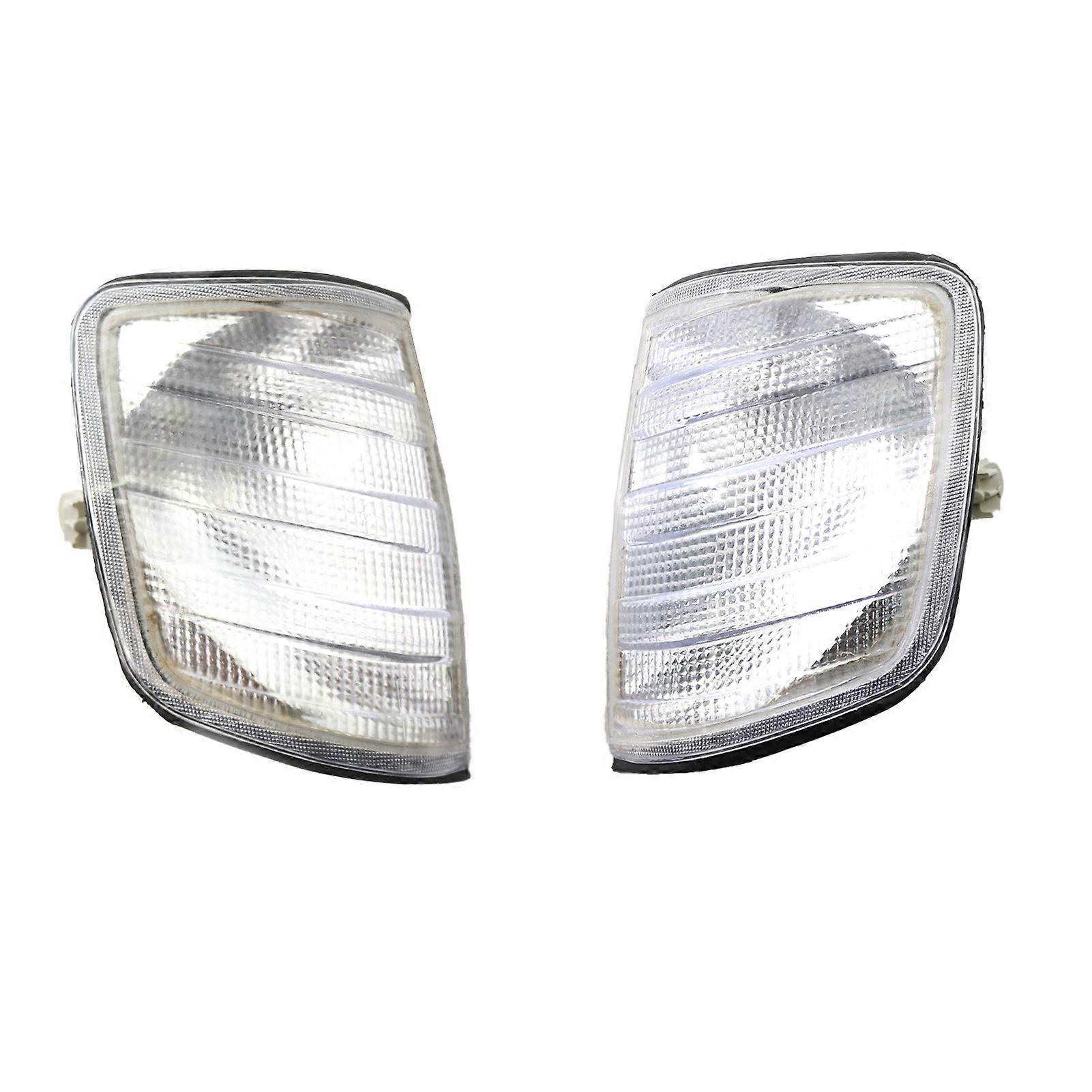 Auto L+r Weiße Ecklichter Blinker Für W124 E-klasse Limousine 1985–95 1248260043 1248260143