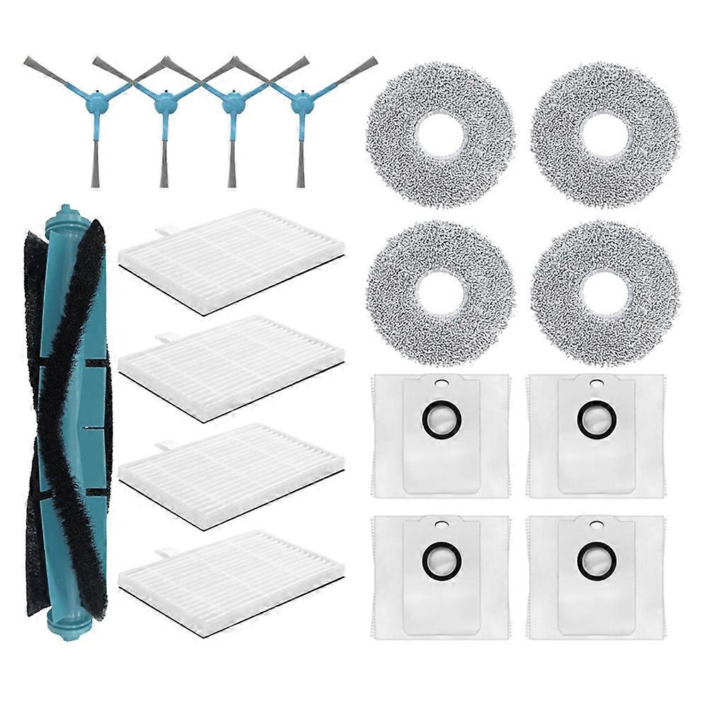 Für Cecotec Conga 9590 / 9990 / 10090 Ai Spin Revolution Ultra Power Home: Filter, Hauptbürste, Staubbeutel Und Reinigungstuch