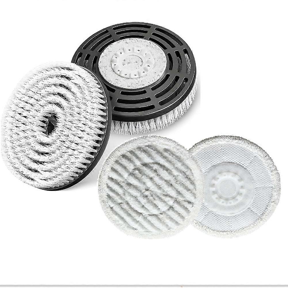 Ersatzbürste Für Shark Steam Mop S7000 S7001 S7005 S8001, Mit Schleifpolierpad (4 Stück).