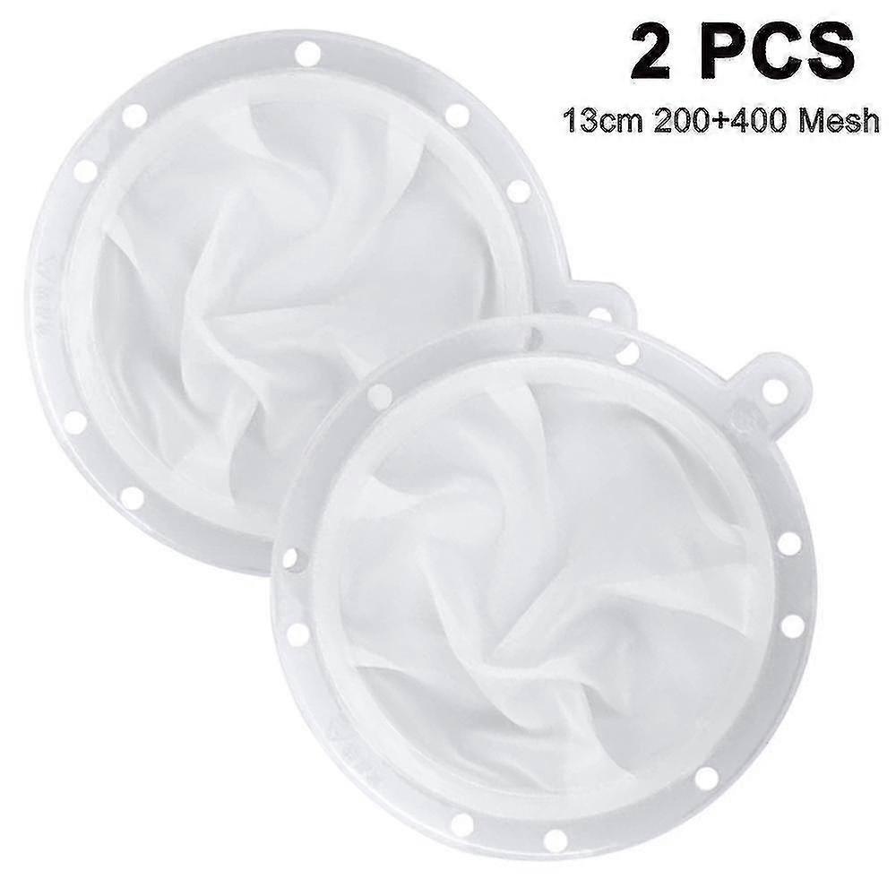 2-teiliges Set Trichtersieb, Sifter, Trichterkompatibles Nylonsieb 5 Zoll/5,9 Zoll, Hygienisch (200 Mesh + 400 Mesh)