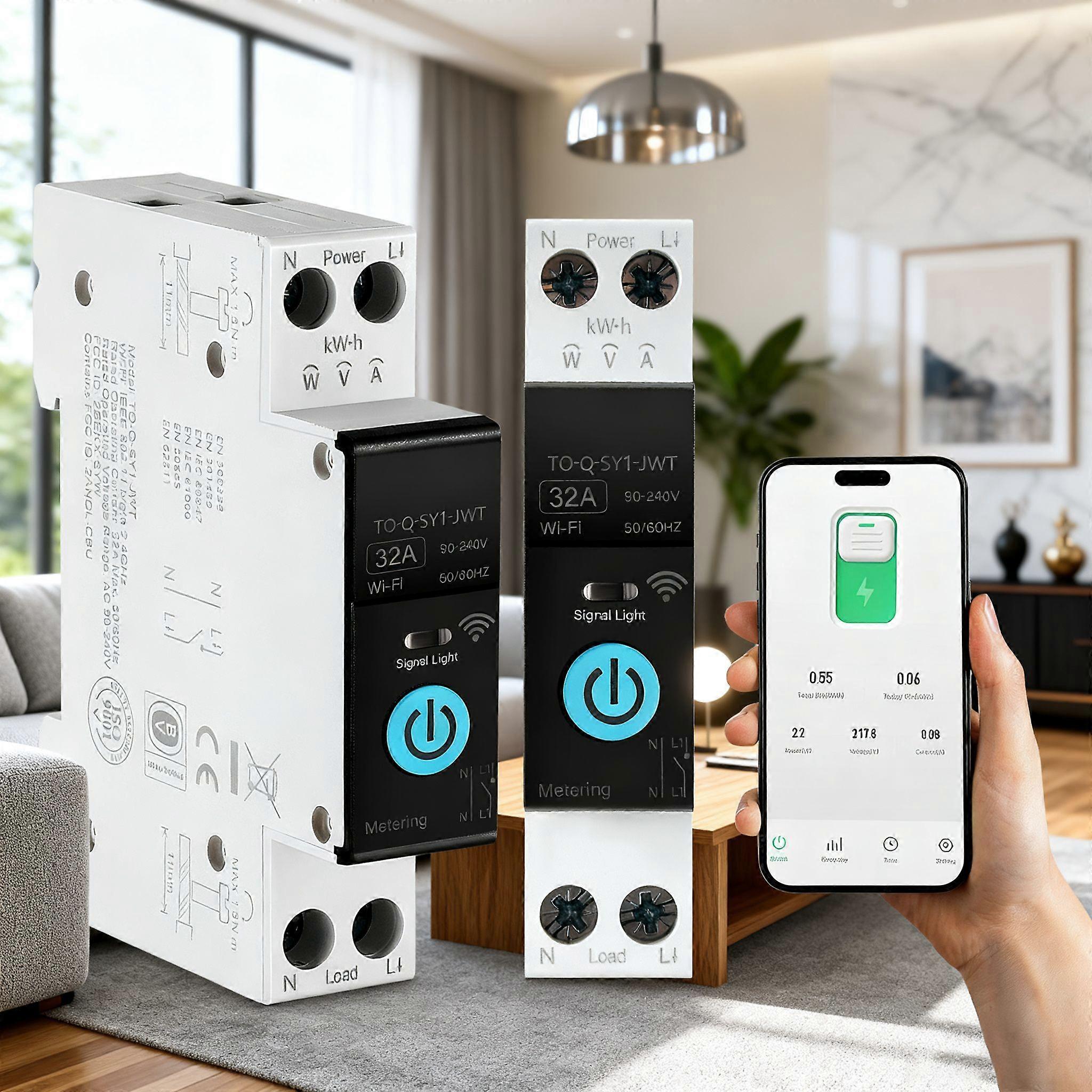 Smart Home Switch – Mobile Fernbedienung, 3 Timing-modi – Für Haushaltsgeräte
