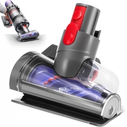 Ortviai – Anti-tangle-bürstenkopf, Ersatzkopf Dyson Hair Screw Tool – Konische Bürstenwalze Mit Nylon- Und Carbonfasern – Kompatibel Mit Dyson V7, V8, V10, V11 Und V15