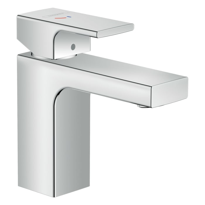 Hansgrohe Vernis Shape Einhebel-waschtischarmatur 100 Coolstart, Mit Push-open Ablaufgarnitur
