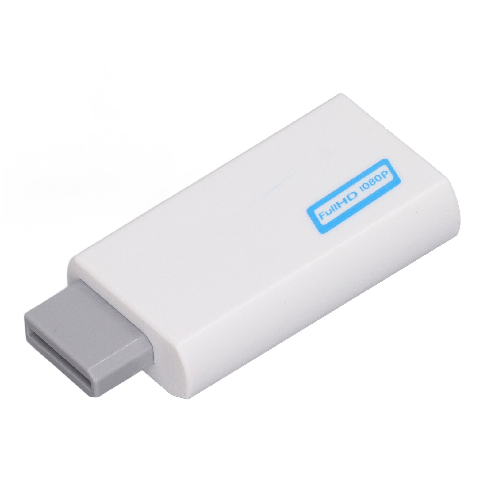 Wii-zu-hd-konverter, Unterstützt 480p, Stabiles Signal, Multimedia-schnittstellenadapter Mit 3,5-mm-anschluss, Weiß