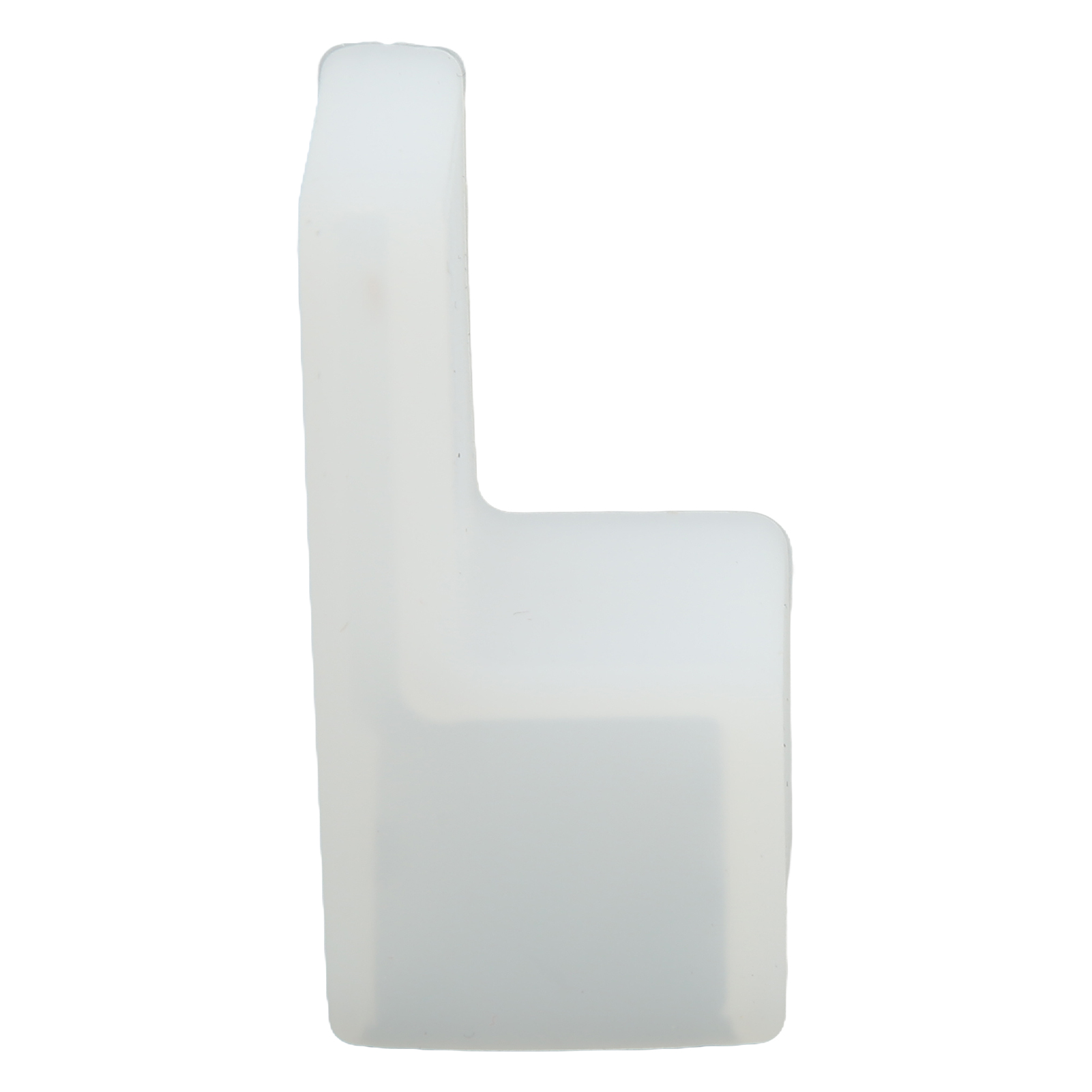 10 Stück Eckenschutz H-form Silikon 2,5 X 2,5 X 4,7 Cm, Sichere, Flexible Möbelecken, Transparent, Links