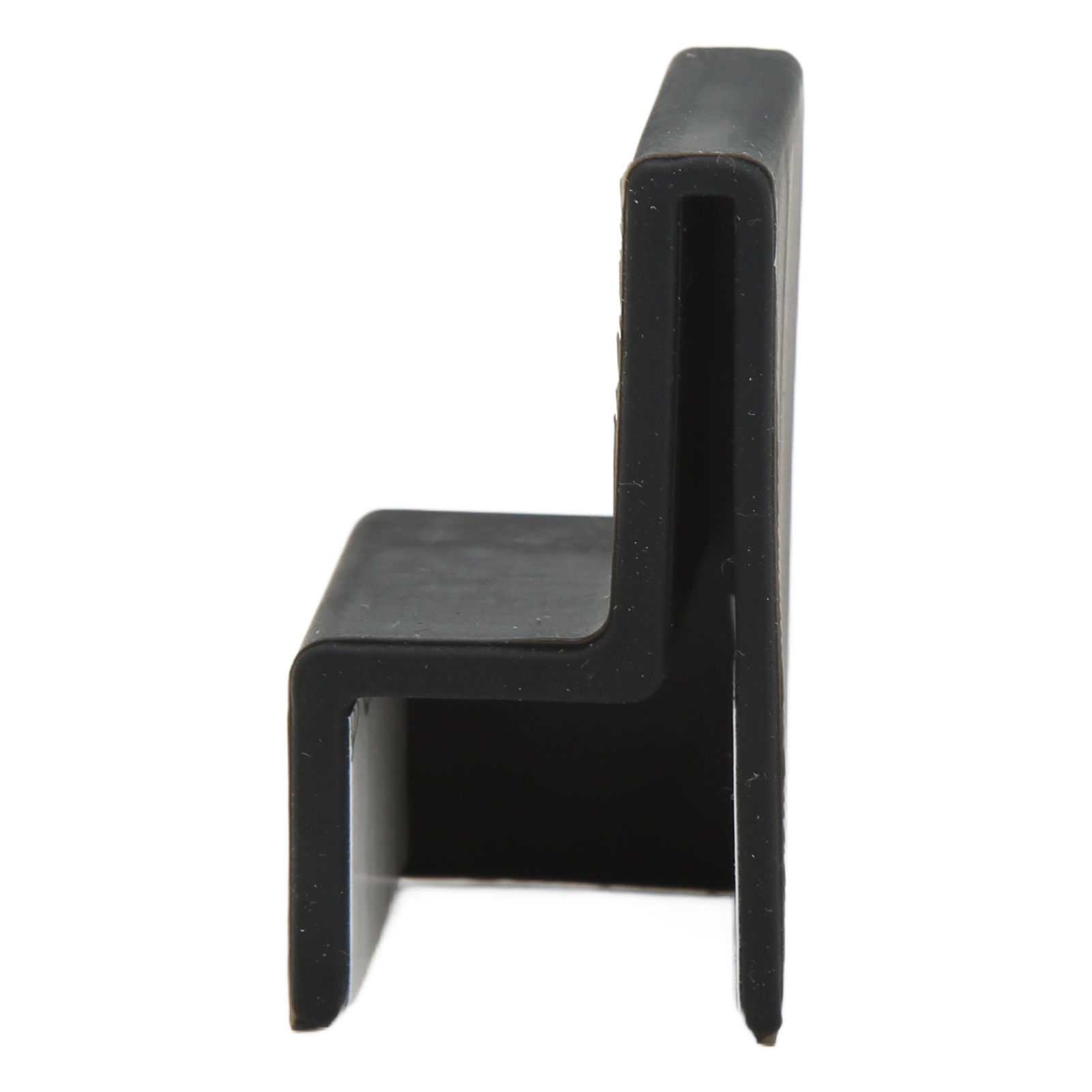10 Stück Eckenschützer H-form Silikon 2,5 X 2,5 X 4,7 Cm, Sichere Und Flexible Möbelecken, Eckenschutz Für Babys, Links, Schwarz