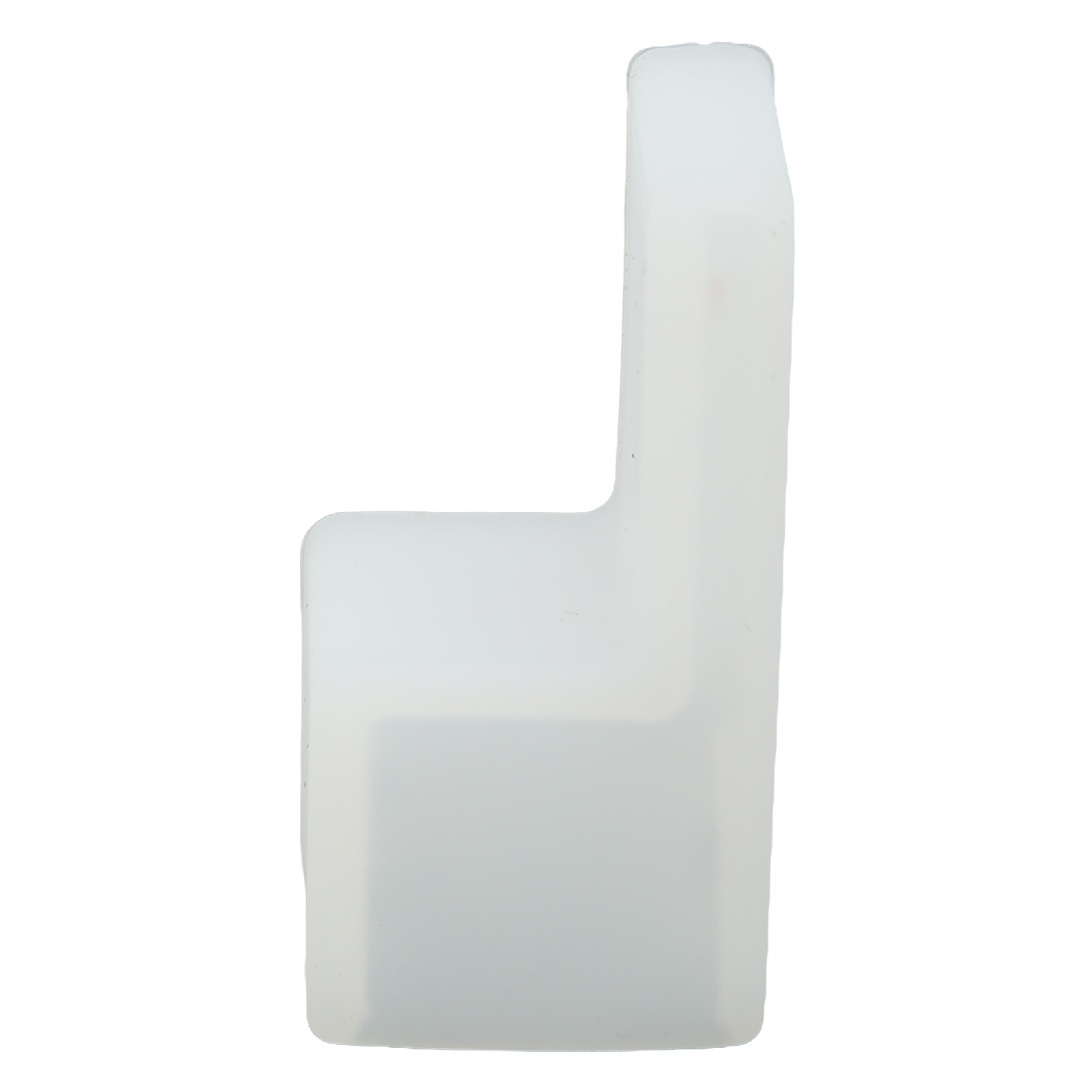 10 Stück Eckenschutz H-form Silikon 2,5 X 2,5 X 4,7 Cm, Sichere, Flexible Möbelecken, Transparent, Rechts