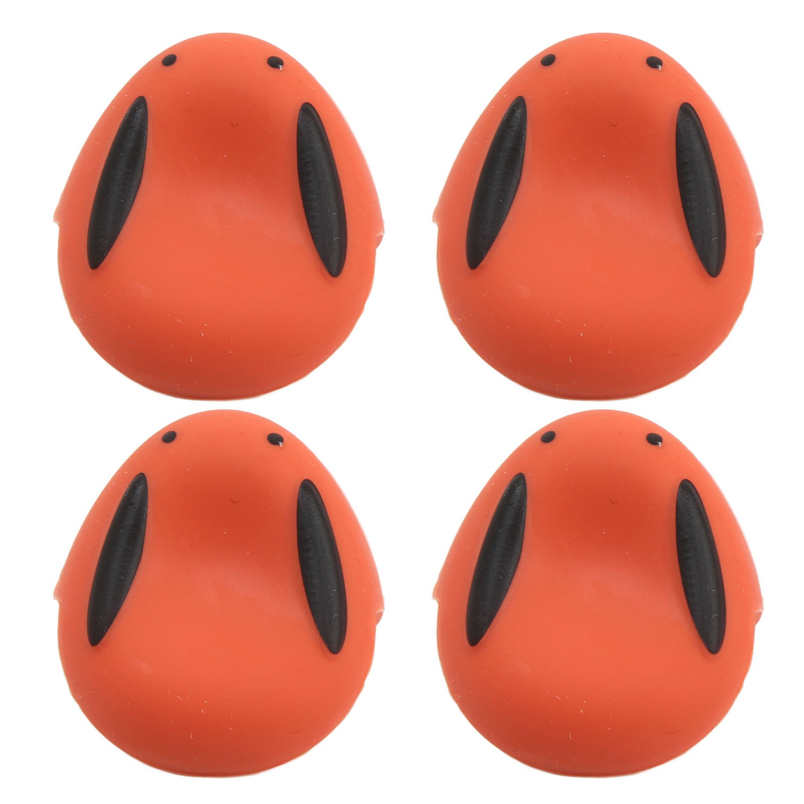 12 Stück Eckenschützer In Hasenform, Sicher Für Babys, Möbeleckenschutz, Orange