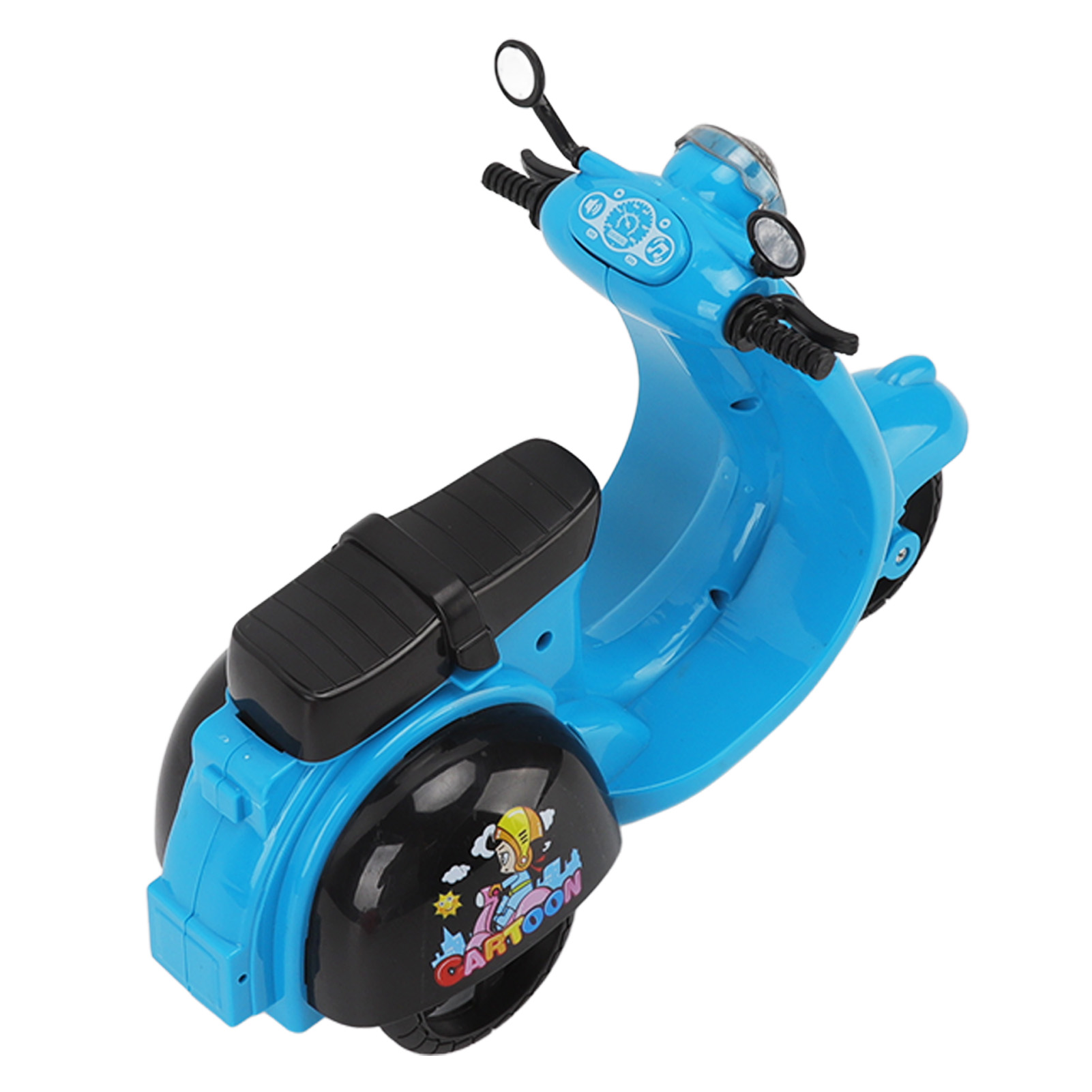 Elektrisches Motorrad-spielzeug, Lernspielzeug Mit Sound, Licht Und Musik, Simulationsmotorradmodell Für Jungen Und Mädchen, Rot