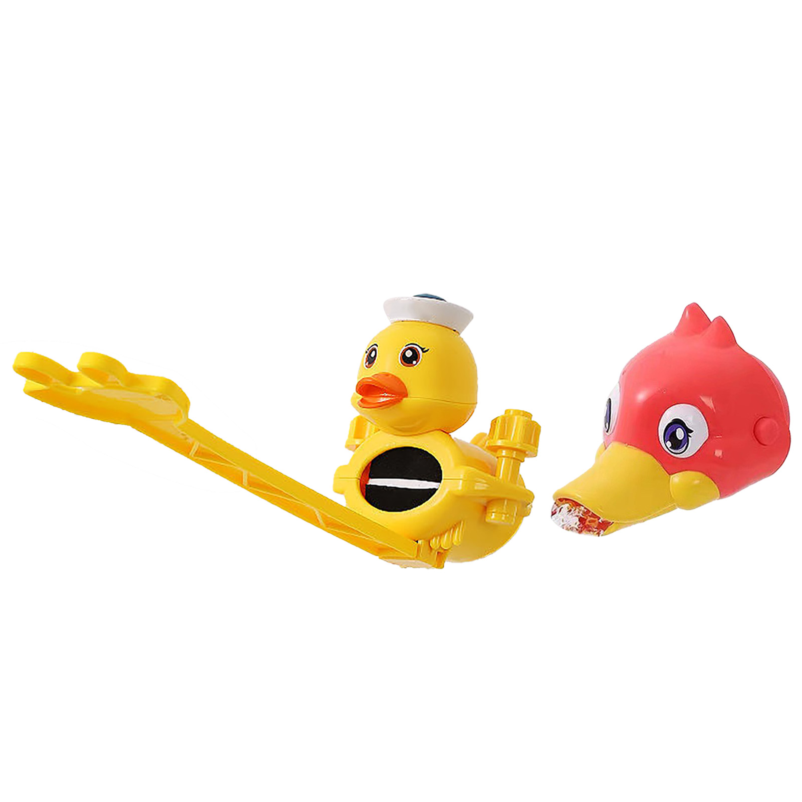 Cartoon-wasserhahnverlängerungsset, Abs-doppelverlängerung, Wassersammel-set Für Kinder, Wasserhahngriffverlängerung Für Kleinkinder, Babys Und Kinder, Rot