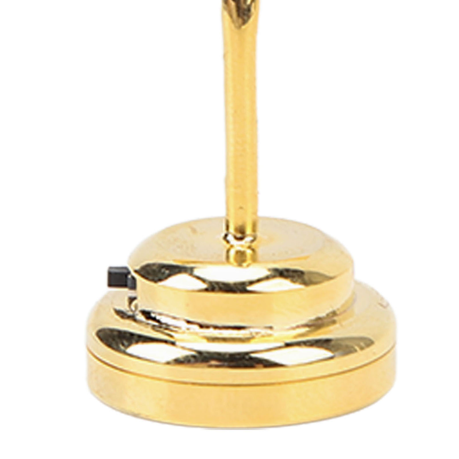 Miniatur-wandleuchte Für Puppenhäuser, Mini-led-wandleuchte Mit Batterie Für Puppenhäuser Im Maßstab 1:12, Gold